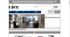 Desktop Screenshot of buchhandlung-korn.de